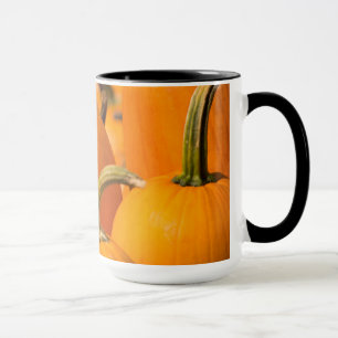 Pumpa Skörd Svart 15 oz Ringer Mugg