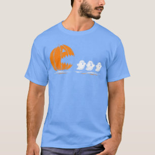 Pumpa som jagar spöken Rolig Jack o Lantern Hallow T Shirt