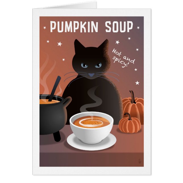 Pumpa Soppa kort (Framsidan)