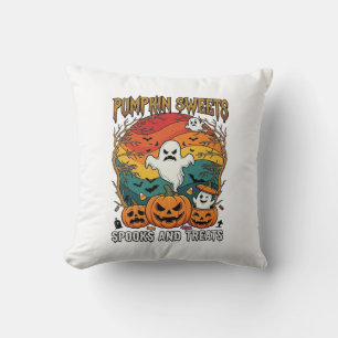 Pumpa Sötsaker Spöken Gods Halloween Spöken Pump Kudde