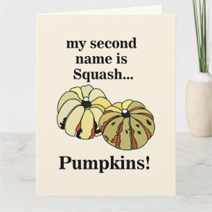 Pumpa Squash Roliga pumpor Kort