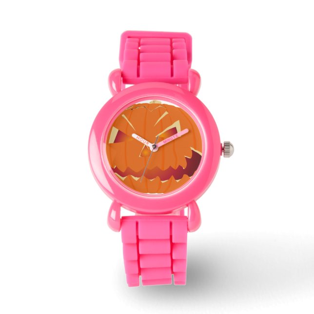 Pumpa till Halloween 5 Armbandsur (Framsida)