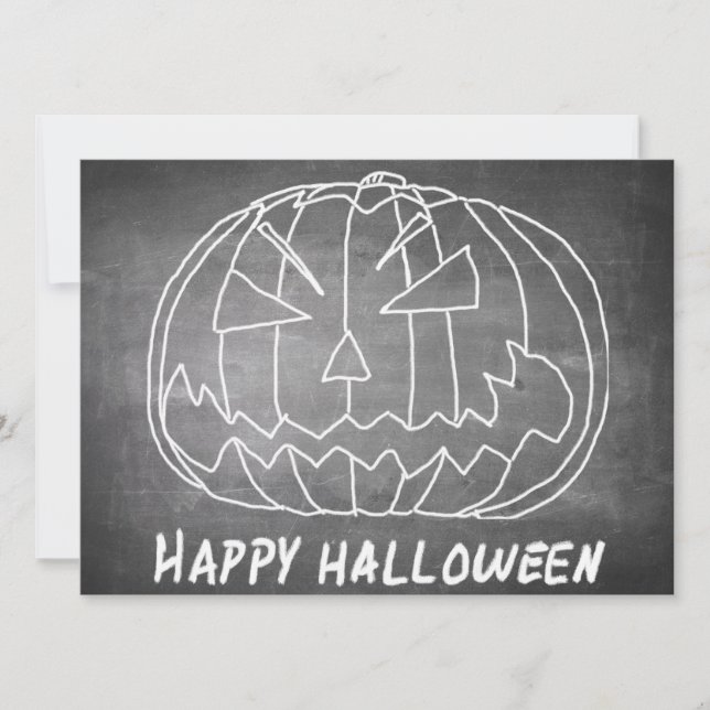 Pumpa till Halloween 5 skrivtavla utseende (Framsida)