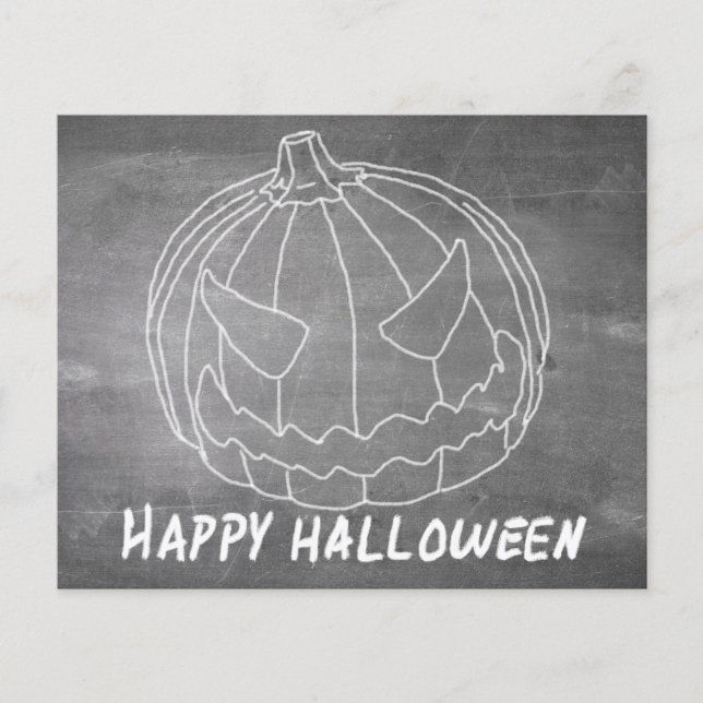 Pumpa till Halloween 6 skrivtavla look (Framsida)