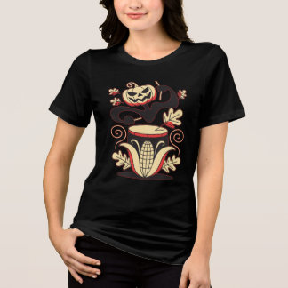 Pumpa Trummis Halloween T Shirt