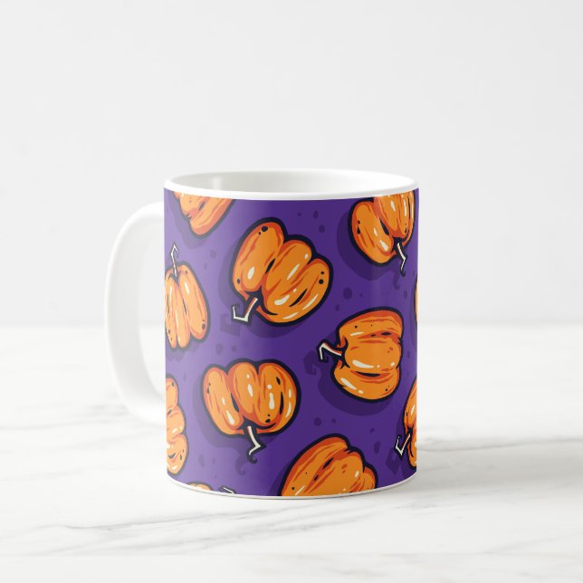 Pumpa tryckt mugg (Framsida vänster)