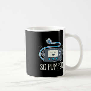 Pumpade insulinpumpar Diabetes Typ 1- diabetes Kaffemugg