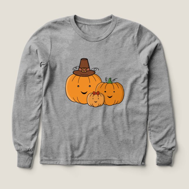 Pumpafamilj T Shirt (Design framsida)