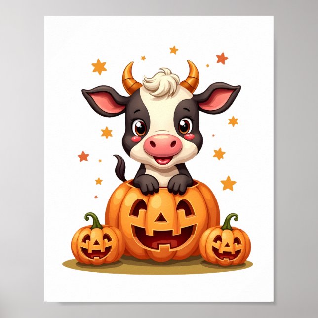 Pumpafläck Ko Poster (Framsidan)