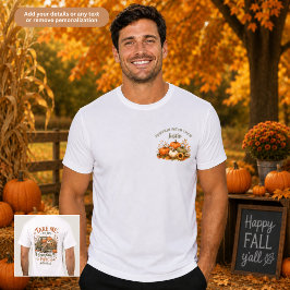 Pumpafläcken Crew Familj Matchande Unisex T Shirt