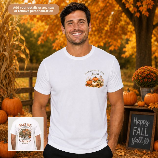 Pumpafläcken Crew Familj Matchande Unisex T Shirt (Skapare uppladdad)