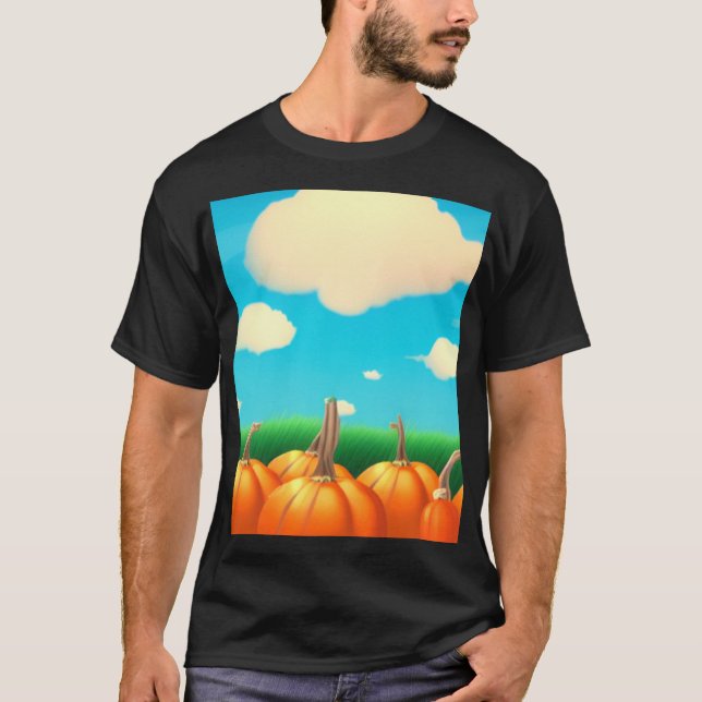 Pumpafläcken T Shirt (Framsida)