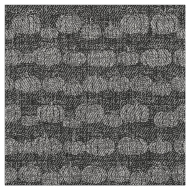 Pumpafläcksrand - Tonal kolgrå Tyg (Provkarta)