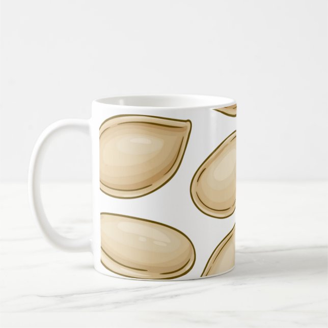 Pumpafrösmönster Kaffemugg (Vänster)