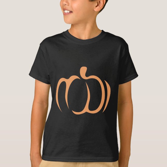 Pumpagrönsaksymbol Tee (Framsida)