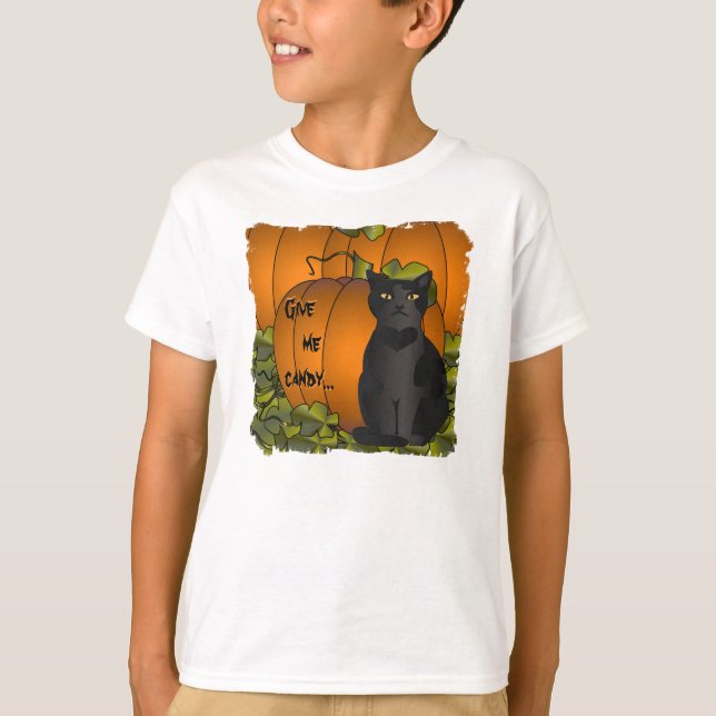 Pumpakatt Tee (Framsida)