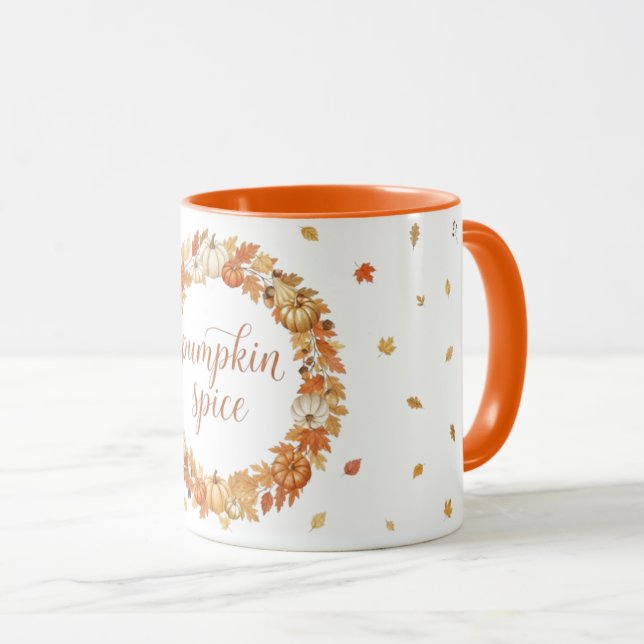 pumpakriska mugg (Framsida höger)