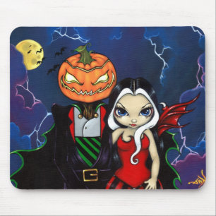 "Pumpakung natt ut" Mousepad Musmatta