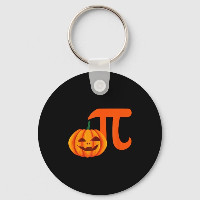 Pumpapaj jack o lykta halloween matematik rolig nyckelring (Framsida)