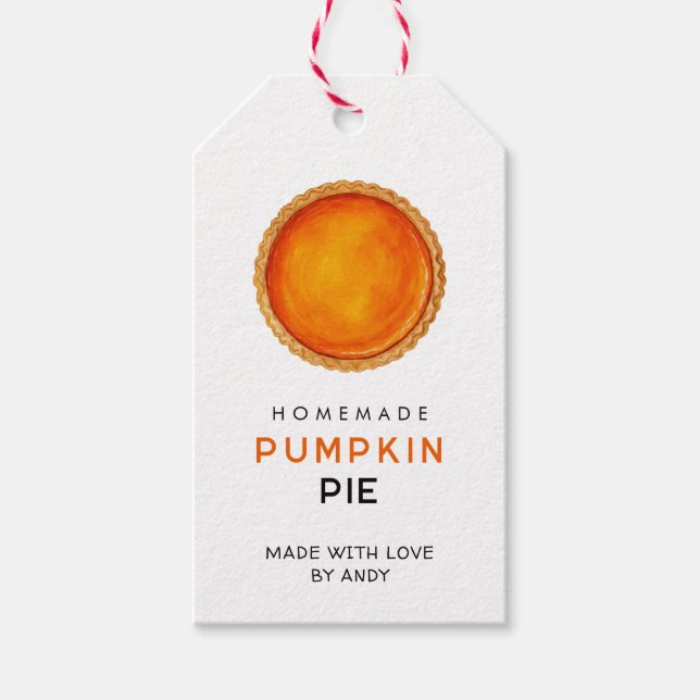 Pumpapaj presentetikett (Framsidan)