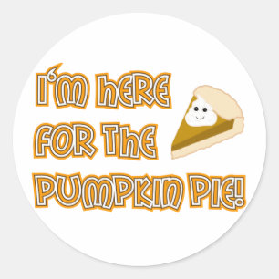 Pumpapaj Runt Klistermärke