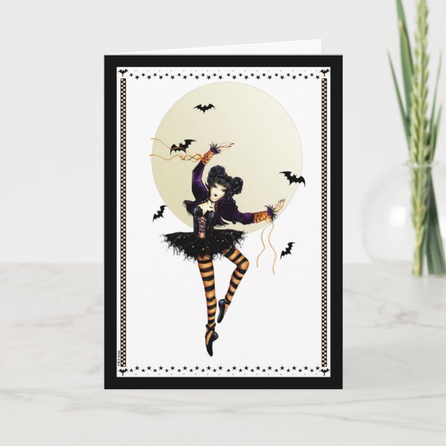 PumpaPrincess Halloween Kort (Framsida)