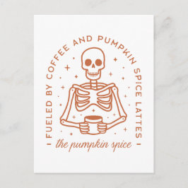 Pumpars latte-älskare vykort