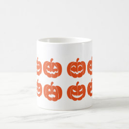 Pumpas grimass kaffemugg