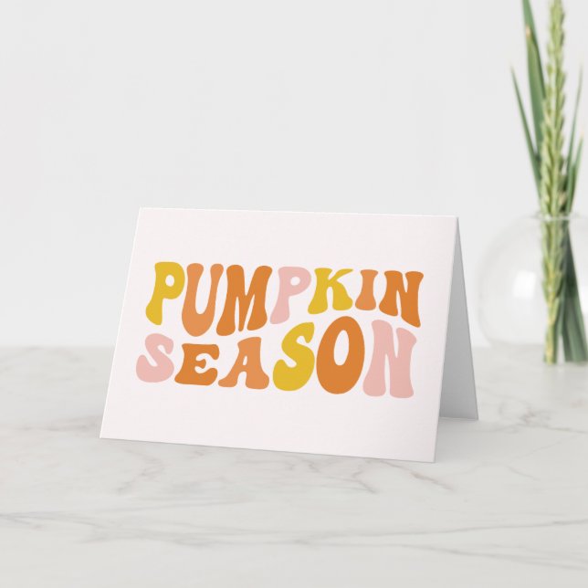 Pumpasäsong Kort (Framsida)