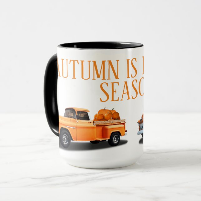 Pumpasäsong, Mugg (Framsida vänster)