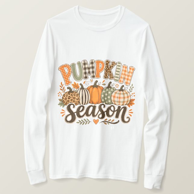 Pumpasäsong  t shirt (Design framsida)