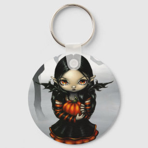 "Pumpaskälmskt naturväxen" Keychain Nyckelring