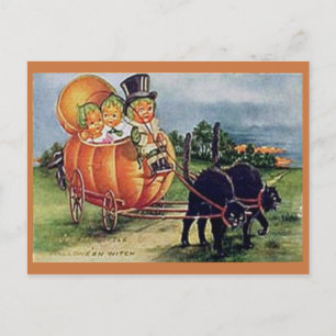 Pumpavagn Vykort