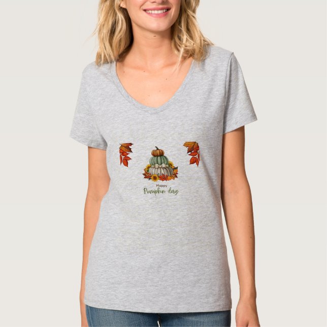 Pumpdockans vita T-shirt (Framsida)