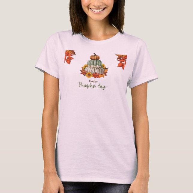 Pumpdockans vita T-shirt (Framsida)