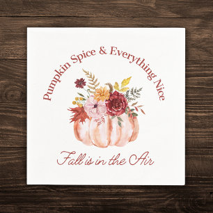 Pumpekrydsen och allt fint, fall thanksgiving pappersservett