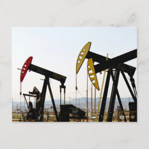 Pumpjacks Vykort