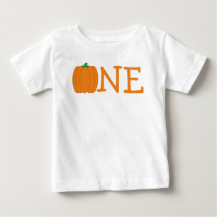 Pumpkin 1:a födelsedagen t shirt