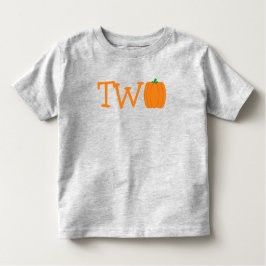 Pumpkin 2:a födelsedagen t shirt