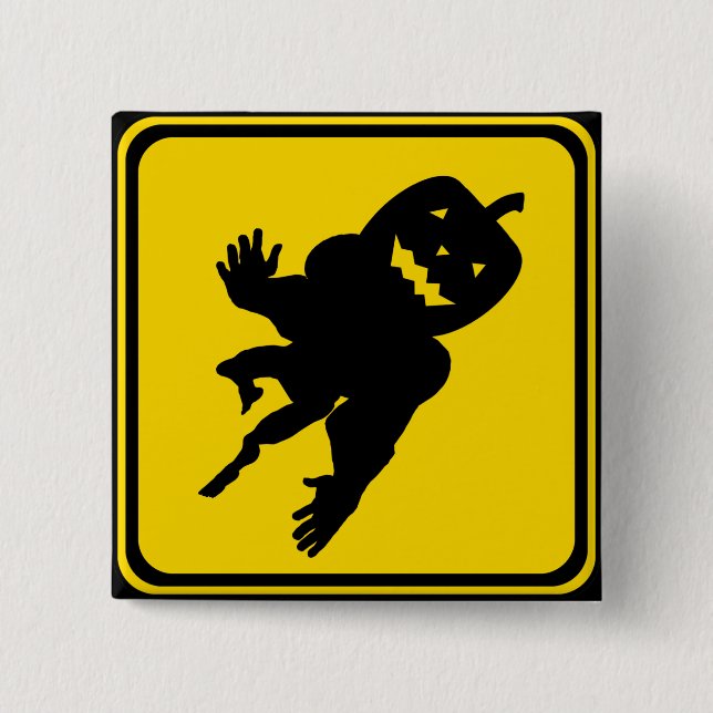 Pumpkin Ahead! Knapp (Framsida)