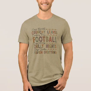 Pumpkin All Football, Chilly Night T Shirt