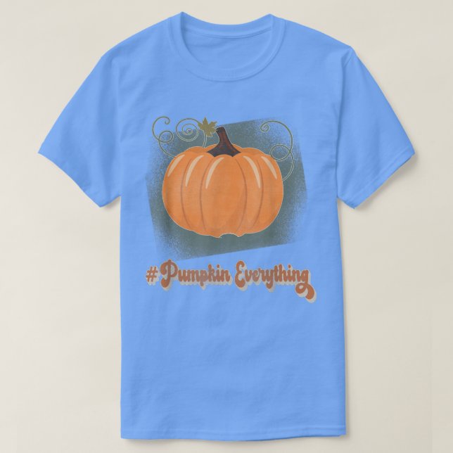 Pumpkin All Hashtag Autumn  T Shirt (Design framsida)