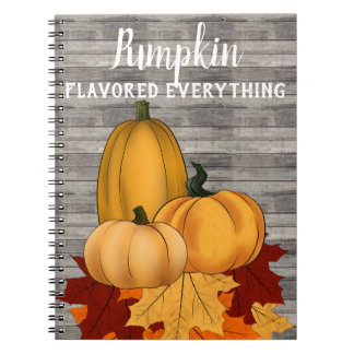 Pumpkin Allt Anteckningsbok