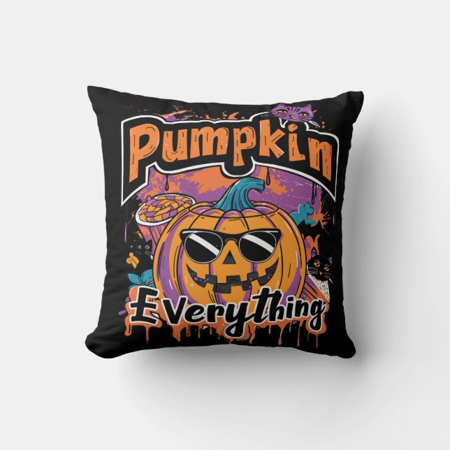 Pumpkin Allt | ExDesigner | Halloween Kudde (Framsida)