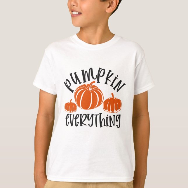 Pumpkin Allt T Shirt (Framsida)