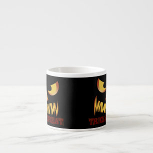 Pumpkin Ansikte 2 Espressomugg