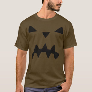 Pumpkin Ansikte 7 T Shirt