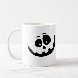 Pumpkin Ansikte Embroized Kaffemugg
