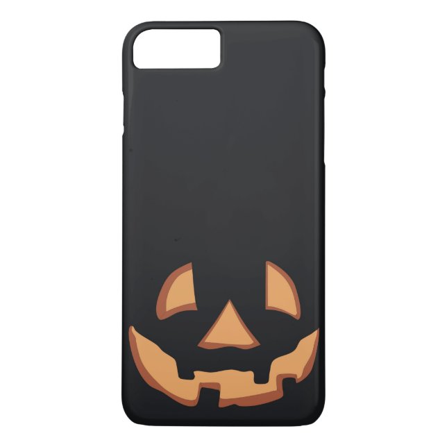 Pumpkin ansikte för Halloween Case-Mate iPhone Skal (Baksida)