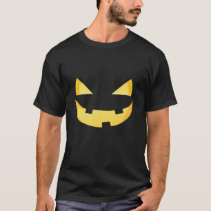 Pumpkin Ansikte Halloween Shirt Tröja